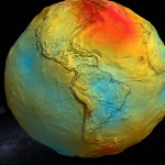 NASA revela modelo 3D que mostra a verdadeira forma da Terra além da imagem de uma esfera perfeita